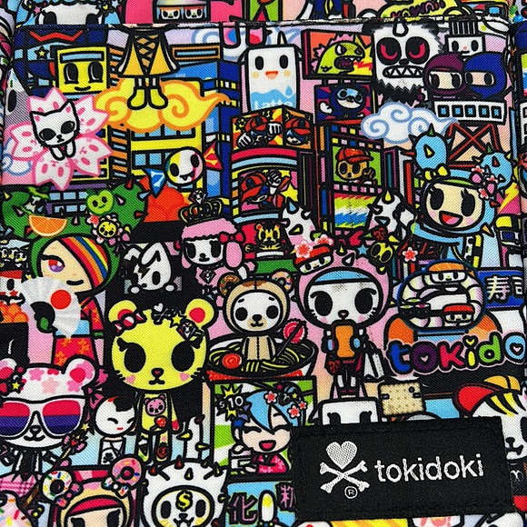 Tokidoki Super Cute Multicolored Crossbody Bag Purse 🌸🌸 - Picture 3 of 6